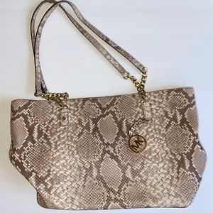Michael Kors Snakeskin Purse